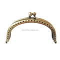 Factory Supply 9 X 5cm Metal Sewing Ball Clasp Clutch Bag Frame