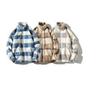 Hip Hop Casual Shirts Summer Custom Embroidered Soft Sherpa Fleece Heavyweight Men's 100% Cotton Plus Size Short Sleeve