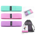 Hot Selling Customized Diversiform Adjustable Resistance Elastic Hip Band Set