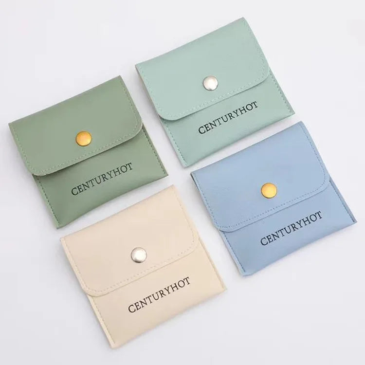 Cheap Small Paper Pouch Embossed Leather Necklace Earring Jewelry Packaging Watch Box UV Advantage Industrial Use Folder Type