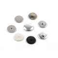 Wholesale DIY Handmade Aluminum Bottom Buttons SofaHeadwear Jewelry Accessories Metal Fabric Cloth Covered Component