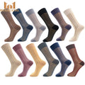 12 Pairs/Lot Large Size Summer Socks Mens Nylon Thin Breathable Men Silk Socks Business Work Party Dress Long Socks