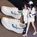 Genuine Leather White Casual Shoes for Women Newly Released Lightweight Running Sports Shoes Trendy Board Shoes