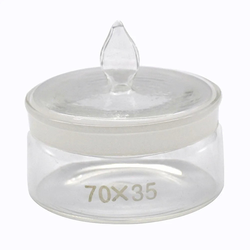 Professional Clear Glass Watch Oil Cup with Lids for Cleaning Watch Parts