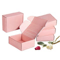 2023 Hot Sale Pink Christmas Boxes Competitive Price Cosmetic Paper Packaging Shipping Box Matt Lamination Embossing for Socks