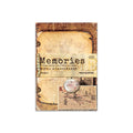 60 Pieces/Pack Material Paper Time Memories Series Retro Old Trace Hand Account DIY Decorative Sticker 6 Models
