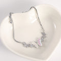 Light Luxury Zircon Exquisite Butterfly Charm Bracelet Adjustable Chain Butterfly Pendants Pull Bracelet for Girls Women