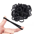 100pcs/Bag Wholesale Seamless Hair Bands 4cm Thick 18 Colors Elastic Hair Ropes Ties Ponytail Holder Commercial Use Leeons Brand