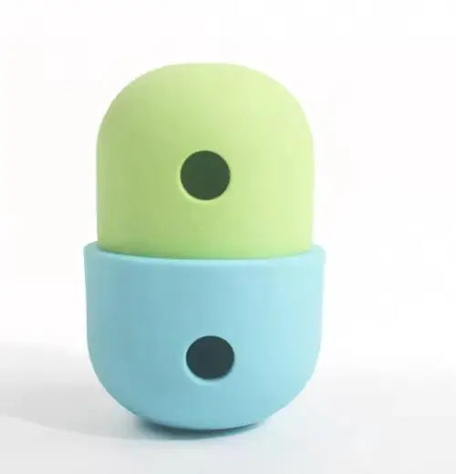Interactive Modern Silicone Dog Food Puzzle Feeder Durable Pet Slow Food Dispenser Toy for Fetch