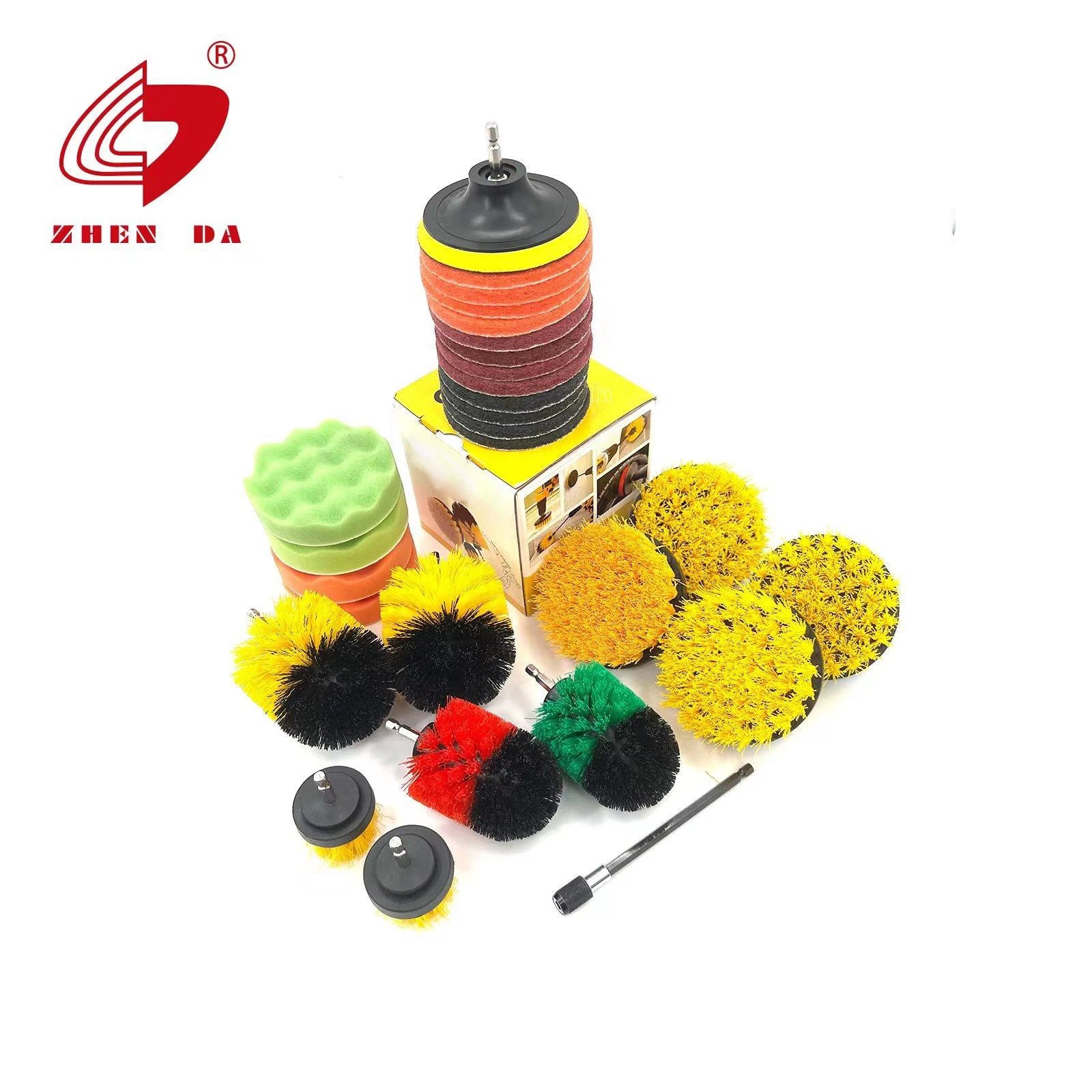 Factory All-Purpose Electric Drill Cleaning Brush Kit With Power Scrubber Attachment Versatile Cleaning Tool Owe Scrubber
