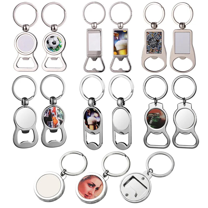 Advertisement Giveaway Mini Gifts Business Gift Personalized Souvenir Custom Logo Metal Zinc Alloy Epoxy Beer Bottle Opener