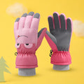 Cartoon Thicken Cycling Waterproof Outdoor Sport Children Ski Warm Winter Gloves for Kids