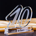 Wholesale New Special Discount Shield Acrylic Trophy Custom Plastic GUA Sports Clear Antique Acrylic Trophy