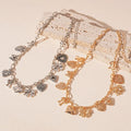 2025 New Arrival Fashion Jewelry Metallic love butterfly Bow Tassel Necklace Vintage Gold Pendant Charm Necklaces for Women