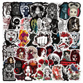 100Pcs Gothic Dark Demon Cool Graffiti Sticker for Helmet Phone Car Wall Bike Skateboard Luggage Laptop PVC Vinyl Stickers