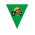 Custom Big School College / Camping Banner Camp Triangle Felt Pennant hang Flag