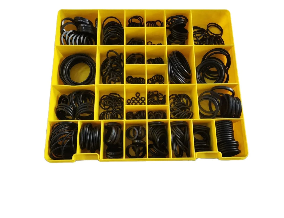 751 Pcs O Ring Box Assorted Rubber O Ring Seal Set Kit Box O Ring Kit Box