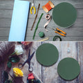 Mud Brick Flower Fresh Artificial Flowers Outside Round Bricks Grid Wet Large Green Styrofoam Blocks Premium Floral Foam
