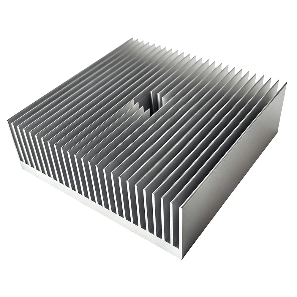 High Efficient Cooling Heatsink 80(W)*26(H)*80(L)mm Aluminum Heatsink Profile for LED Light