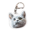 Sublimation Keychain Acrylic Key Chain Key Ring Acrylic Charms Custom Transparentr Acrylic Keychain