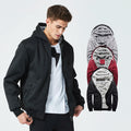 Men's Winter Fleeced Knitted Jackets With Custom Logo European Size Polyester Zipper-up Hoodies