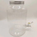 Portable Eco-Friendly Plastic Beverage Dispenser with Spigot Vehicle-Powered for Outdoor Use Commercial Party Lemonade Dispenser