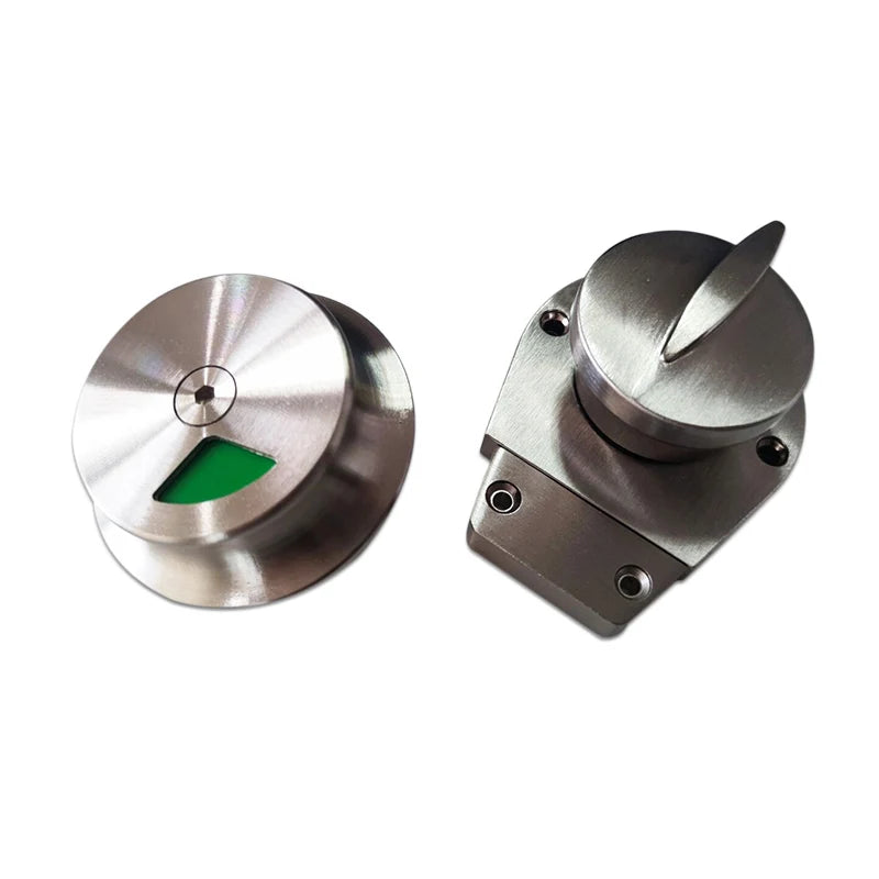 Factory Heavy Duty HPL Toilet Cubicle Partition Zinc Alloy Indicator Latch Turn Door Locks for Public WC Cubicles