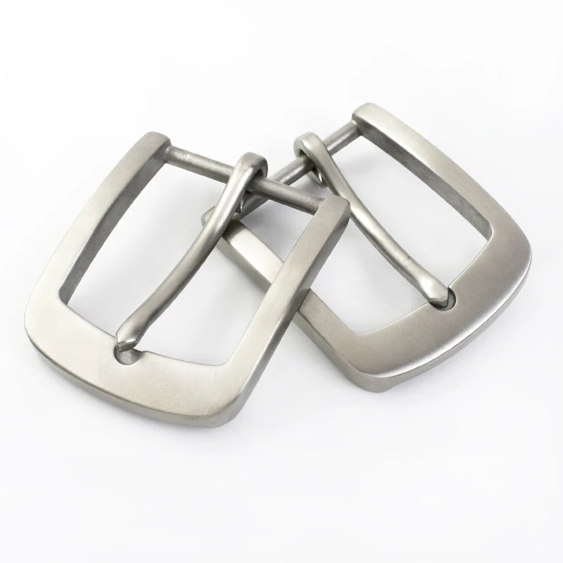 Deepeel AP183 40mm Belt Buckle Manufacture Belt Accessories Solid Stainless Steel Belt Buckles for Men  Custom Logo