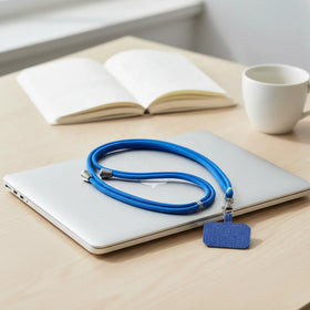 Universal Adjustable Polyester Neck Lanyard Strap for Smartphone Custom Colorful Cross Body Patch Rope Cell Phone Hanging Holder