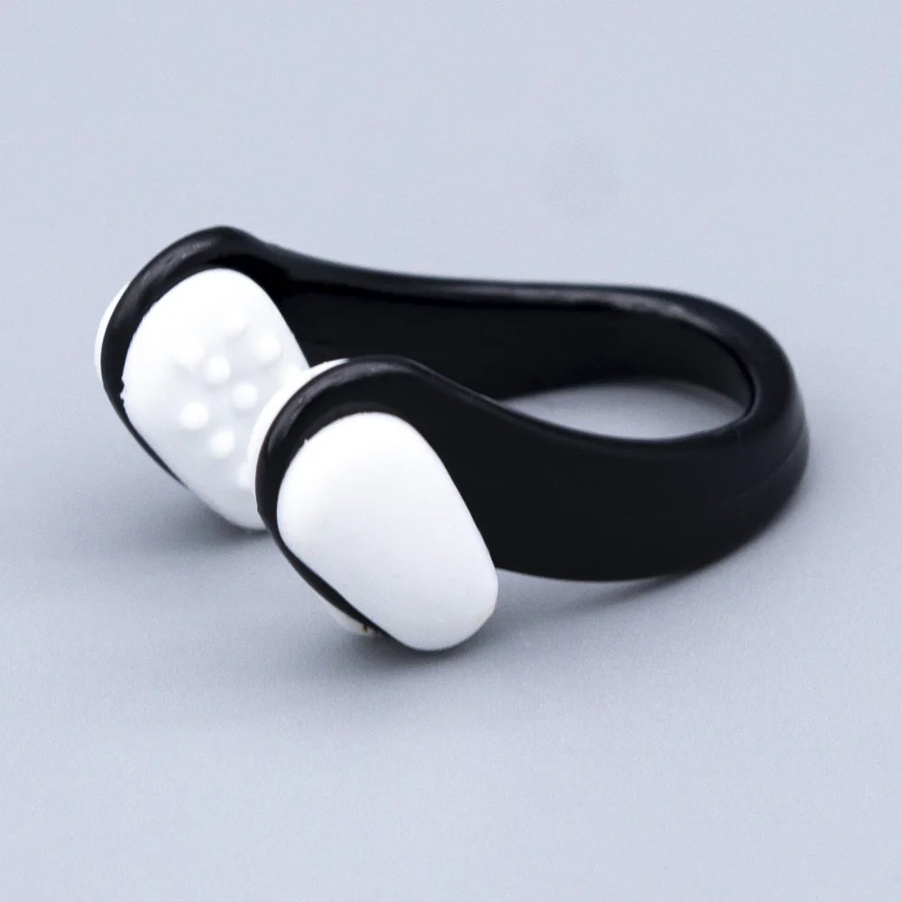Nasal Clip with Slapped Waterproof Swimming Nose Clip Non-slip Swimming Nasal Congestion Bathing Swimming Equipment Set