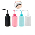 Wholesale Eyelash Wash  Empty Plastic White Custom Squeeze Eye Drop Lash Water Rinse Bottle