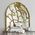 80CM-Arch Light Luxury Wall Hanging Decorative Creative Background Wall Hanging Decoration Mirror