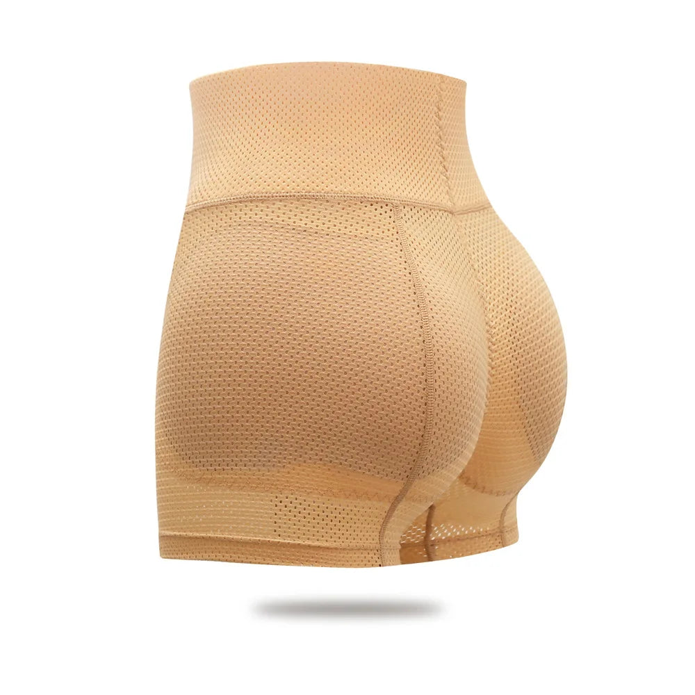 Breathable Women Butt Lifter Shapewear Add Pads Hip Enhance Body Shaper Body Shorts Women's Belly Control Panties