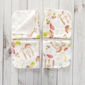 Reusable Washable Napkins Eco Friendly Cloth Unpaper Towels Roll for Kitchen Paperless Dishcloths