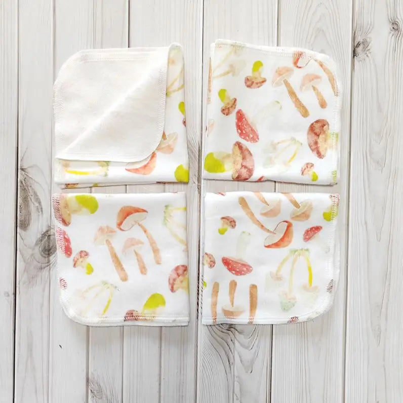 Reusable Washable Napkins Eco Friendly Cloth Unpaper Towels Roll for Kitchen Paperless Dishcloths