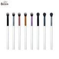 Private Label clear Acrylic Silver Rose Gold Eye Lash Cleansing Cleaning Eyelash Extension Cleanser Brush with Plastic Handle