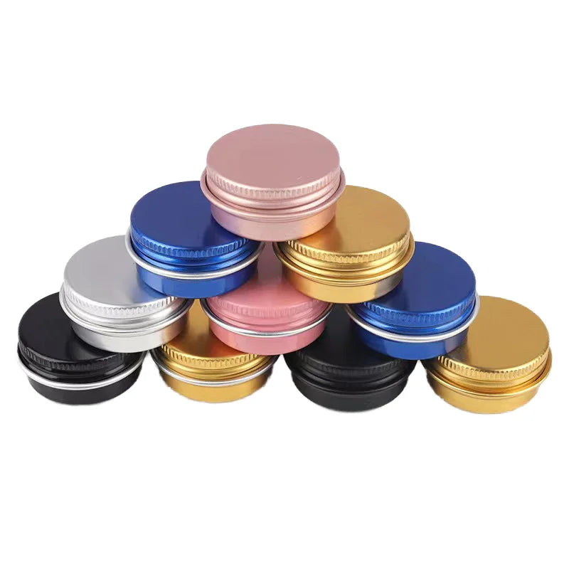 Custom Logo Aluminum Metal Cans Range Recyclable Cosmetic Containerjar Tin for Perfume and Lotion