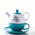 Customized One Person Tea Cup and Teapot Set Teapot Set Gift Porcelain Suitable for Afternoon Tea and Restaurants
