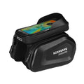 7 Inch Waterproof Hard Shell Bicycle Front Frame Bag with Touch Screen Top Tube Storage Bags Organizer Bike Cycling Accessories