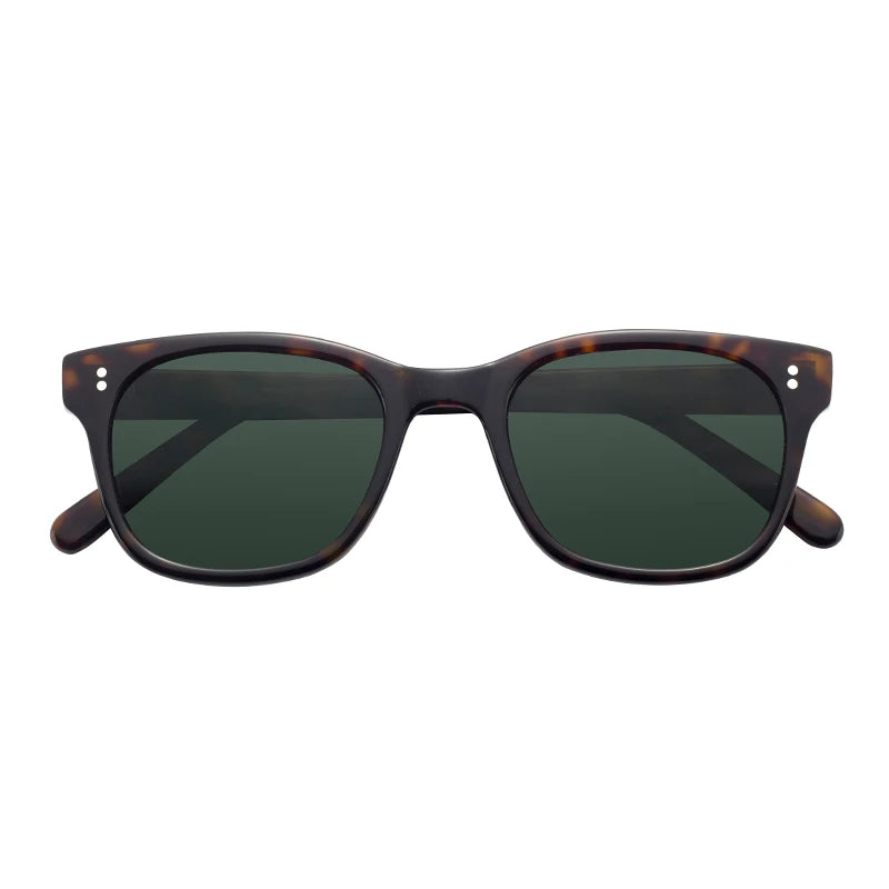 Italy Vintage Classic Sunglasses for Men and Women Handmade Acetate Polarized Lenses Light Weight Comfortable Designer Style