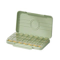 Travel Rectangle PP Pill Box 7 Day & 4 Times Weekly Mini Smart Easy Open Plastic Capsule Organizer