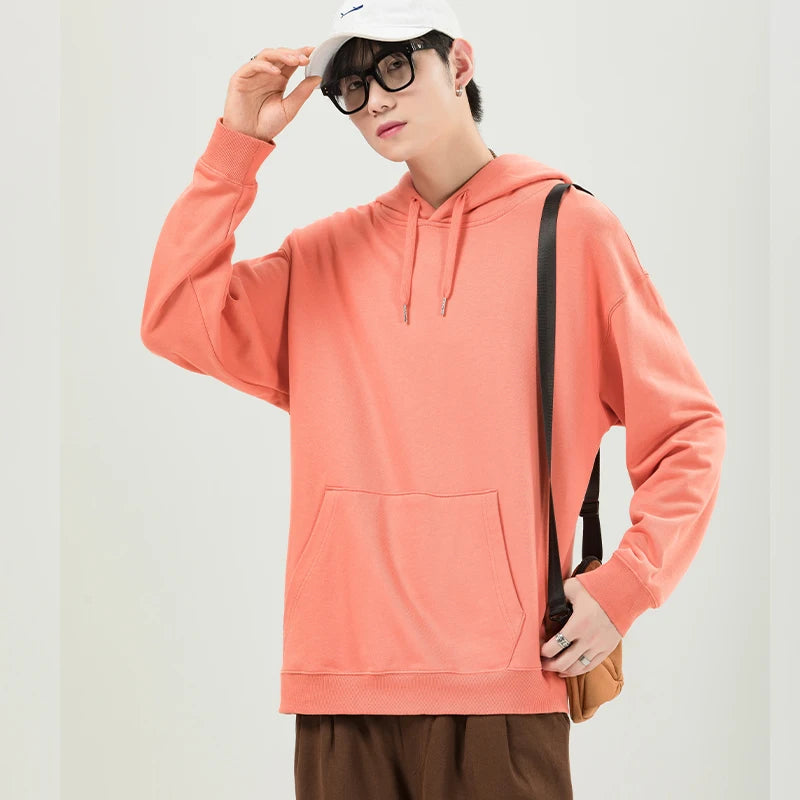 Wholesale 14 Colors Outdoor Sports Hoodies Men Custom Logo Heavyweight Riding Men's Hoodies Cotton Oversized Equestrian HoodIes
