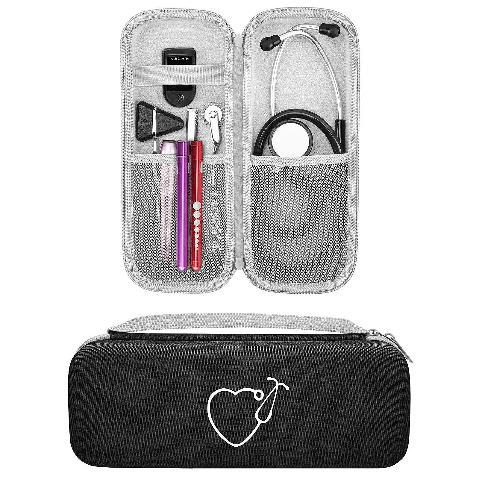Manufacturer Custom Personalized Nurse Eva Soft Hard Cardiology Stethoscope Carrying Case 3M Littmann Classic Bag