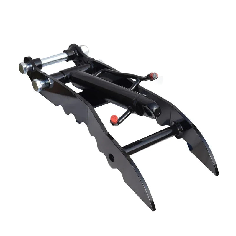 Mini Excavator Attachments Hydraulic Thumb Clamp Digger 1-3 Tons Capacity Small Digger Branch Gripper River Desilting Bearing