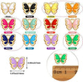 Factory Price Shaped Zinc Alloy Metal Main Material mm Italian Charm Unique butterfly Jewelry Charm New Design butterfly Pendant