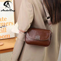 Andong Leather Women's Cowhide Shoulder Bag Daily Casual Diagonal Bag Fashion High-end Leather Female 9928