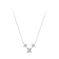 Fashion Fine Jewelry Necklace Factory Wholesale Price 925 Sterling Silver Star Pendant Clavicle Chain for Women