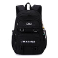 Student Backpack Double-Shoulder Casual Fashionable School Travel Bag Lightweight Polyester Waterproof Outdoor