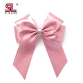 Wholesale Self Adhesive Pre-tied Grosgrain Ribbon Bow for Gift Box Packaging