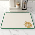 Super Absorbent Coffee Dish Large Kitchen Absorbent Draining Mat Drying Mat Quick Dry Bathroom Drain